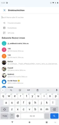3DNS Messenger android App screenshot 5